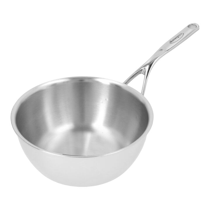 Atlantis 7, Sauteuse konisch 22 cm, 18/10 Edelstahl, large 3