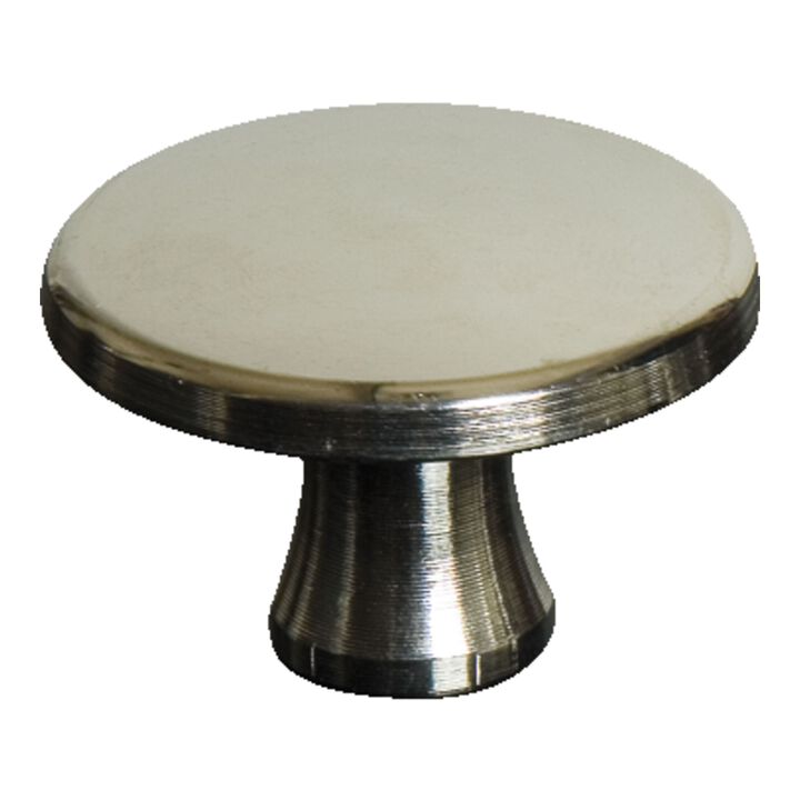 Puxador para caçarola em aço inox maciço, Níquel, large 1