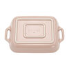 Stoneware, 3-pc, Rectangular Baking Dish Set, light pink, small 5