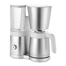 Máquina de café de filtro, 1.25 l, Prateado