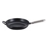 Pans, Bratpfanne Buster+Punch 28 cm, rund, Schwarz, Gusseisen, small 4