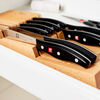 Signature, 11-pc, Knife block set, natural, small 6