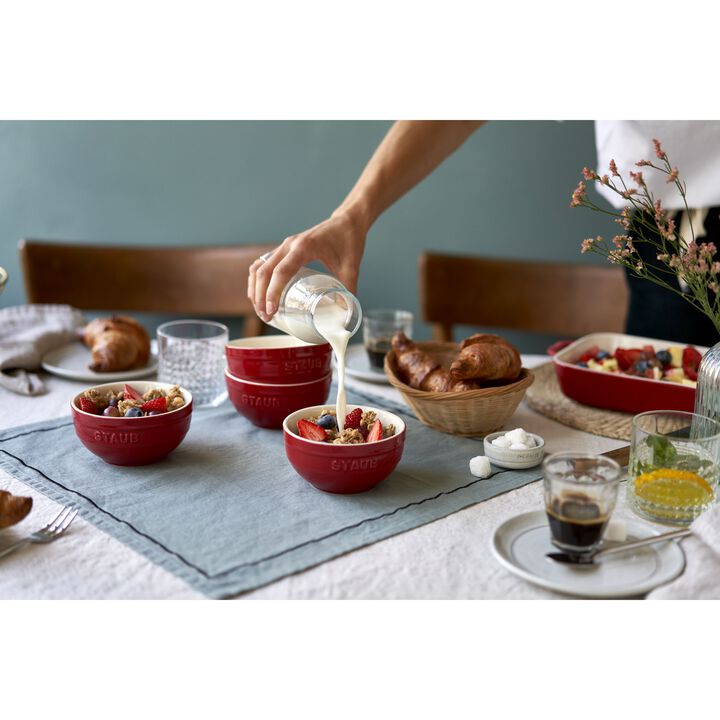 Ceramique, Set de bols 12 cm / 4-pcs, large 4