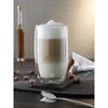 Sorrento Double Wall Glassware, 2-pc, Latte Glass Set, small 3