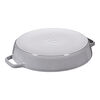 Pans, 34 cm round Cast iron Paella pan, small 3