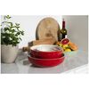 Set di ciotole con pompa e coperchi per sottovuoto, 5-pz. / 18/24 cm / M/L, ciliegia / bianco, small 5