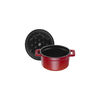 Cast Iron, 0.25 qt, Mini Round Dutch Oven, cherry, small 6