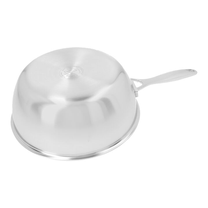 Industry 5, 2 qt Saucier, 18/10 Stainless Steel , large 2
