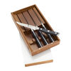 Spectrum, 4-pc, Steak Knife Set With Wood Presentation Box, small 3