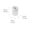 Fresh & Save CUBE, CUBE Spice Set , XS / 3-pc, transparent-white, small 2