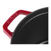 La Cocotte, 4.75 l cast iron round Tall cocotte, cherry - Visual Imperfections, small 5