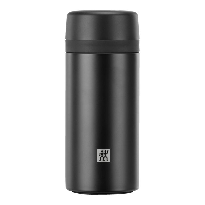 Thermo, Tea and Fruit Infuser Bottle, 420 ml, black, large 1