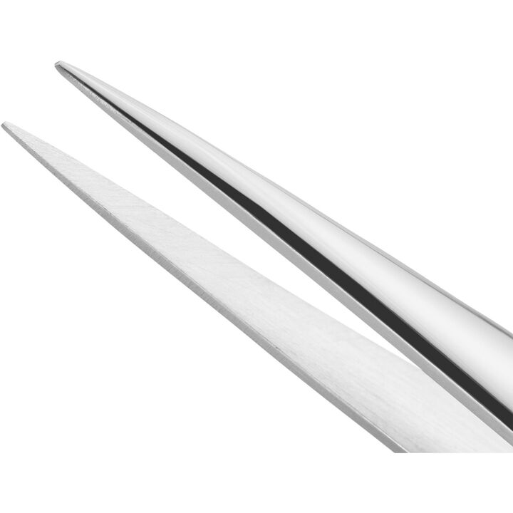 CLASSIC, 3.5-inch Tweezers - Stainless Steel Shiny, Pointed , large 3