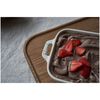 Ceramique, Set de bandejas de horno S/M/L 3-pzs, Blanco marfil, small 3