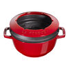 Specialities, 18 cm Cast iron Fondue Set cherry, small 3
