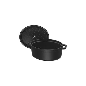 D&ouml;k&uuml;m Tencere | Siyah | 23 cm | 2,25 l | oval,,large 4