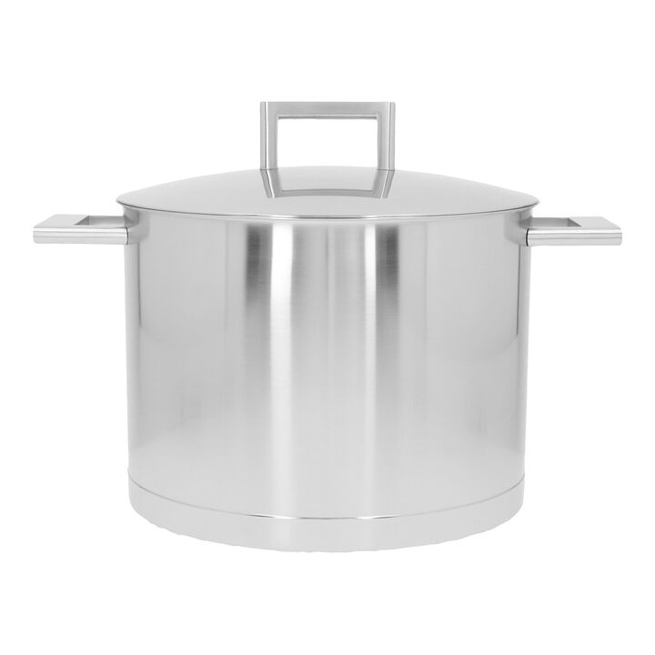 John Pawson 7, Marmite avec couvercle à double parois 24 cm / 8 l, large 1