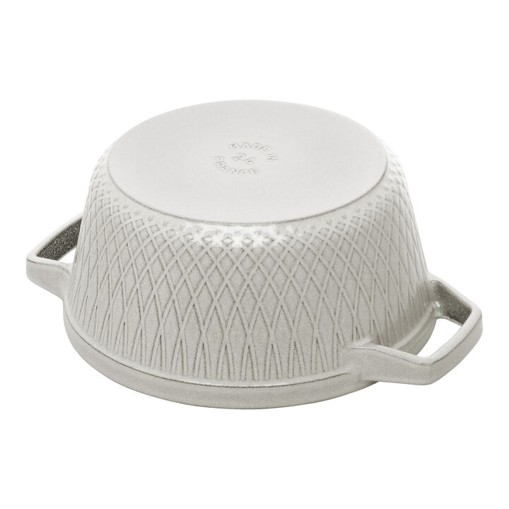 La Cocotte, Cocotte twister 24 cm, Rond(e), Truffe blanche, Fonte, large 3