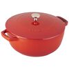 Cast Iron, 3.75 qt, French oven, cherry - Factory Second, small 2