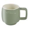 Ceramique, 100 ml ceramic Mug eucalyptus, small 1
