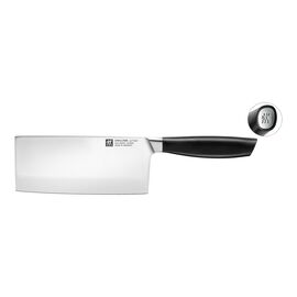 7 inch Chinese chef's knife, silver