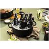 Bellamonte, Cocotte rotonda - 24 cm, nero, small 11