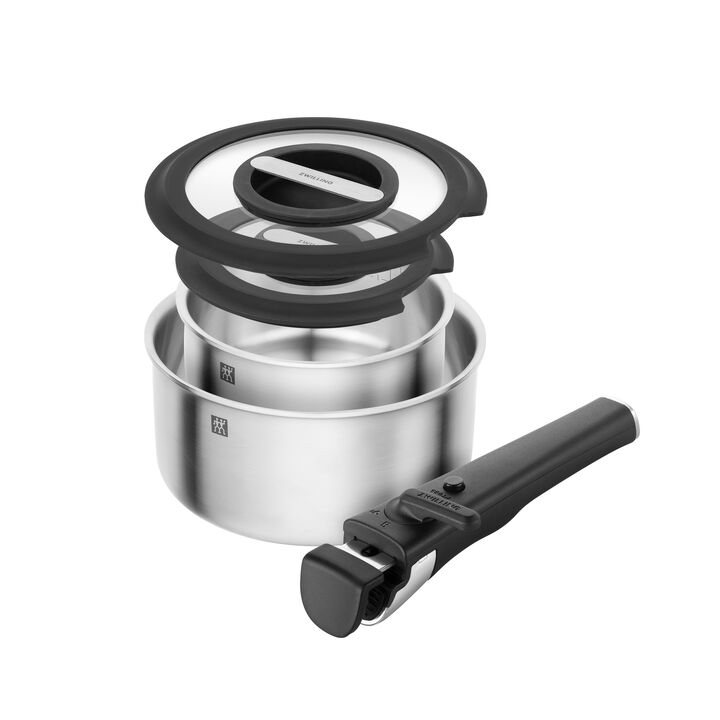 Unlock, Pot set 5 Piece, 18/10 Stainless Steel, large 2