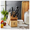 Pro, 7-pc, Knife block set, natural, small 2