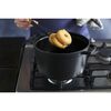 La Cocotte, Cocotte tief 24 cm, rund, Schwarz, Gusseisen, small 11