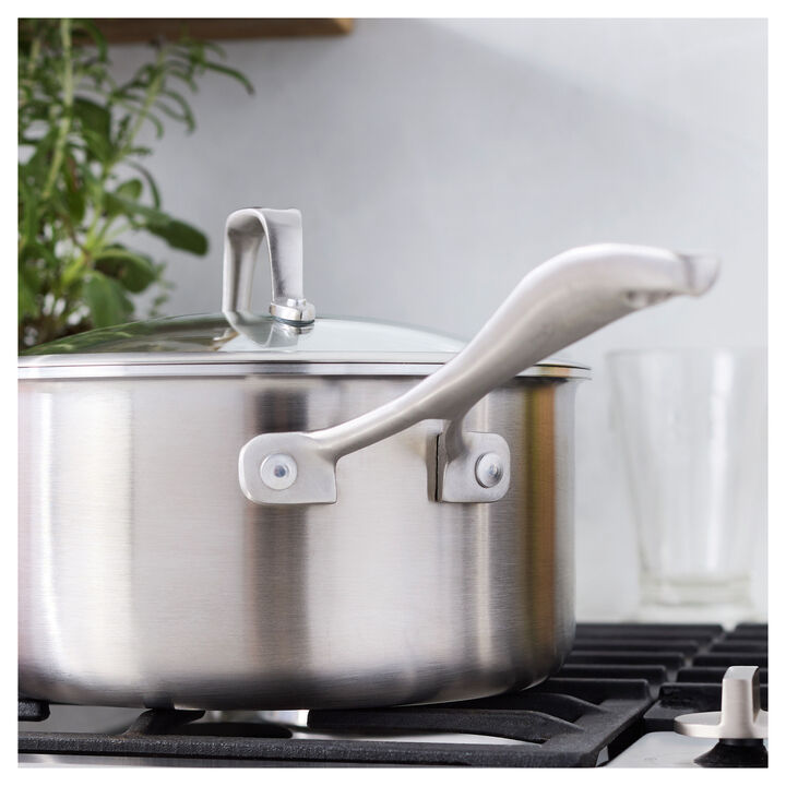 Spirit 3-Ply, 3 qt, Stainless Steel, Sauce Pan, large 4