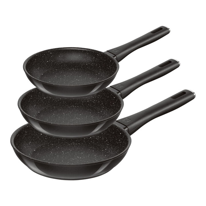 Marquina, 3 Piece aluminum Fry pan set, large 1
