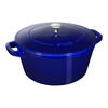 Cast Iron, 4-pc Stackable Set, Dark Blue, Cast Iron , small 4