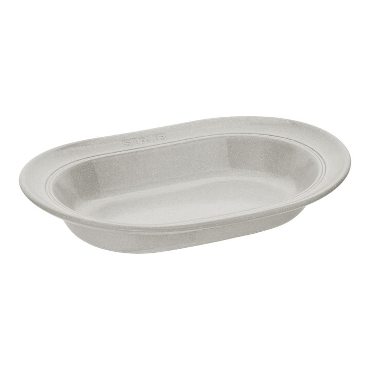 Dining Line, オーバルプレート 25 cm, セラミック, カンパーニュ, large 1