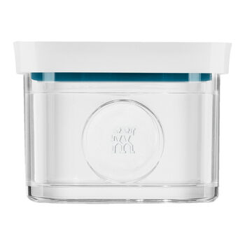 CUBE Saklama Kabı M / 21 cm, şeffaf-akdeniz mavisi,,large 3