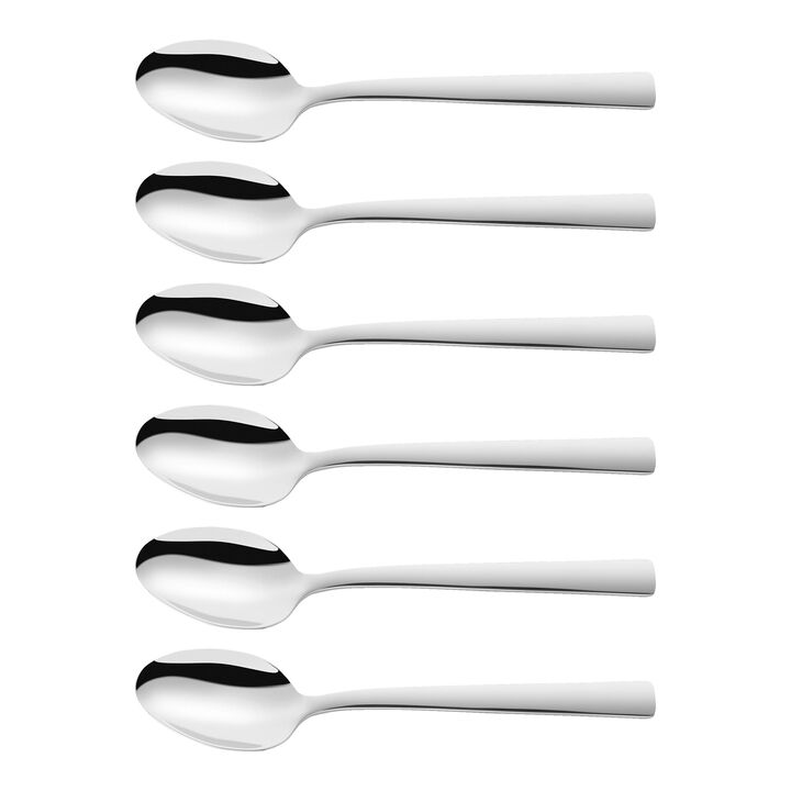 Dinner, Coffee spoon set 6-pcs, polished, large 1