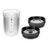 Enfinigy, Personal Blender Jar and Vacuum Lid, 300 ml, black, small 1