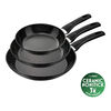 Vipiteno, Conjunto de frigideiras 3 pe&ccedil;as, alum&iacute;nio, antiaderente cer&acirc;mico, small 1