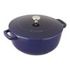 Cast Iron, 3.75 qt, Essential French Oven, dark blue, small 1