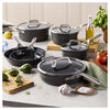 Motion Ceramic, 10-pc, Hard Anodized Ceramic Nonstick Cookware Set Ceramic Coating, small 2