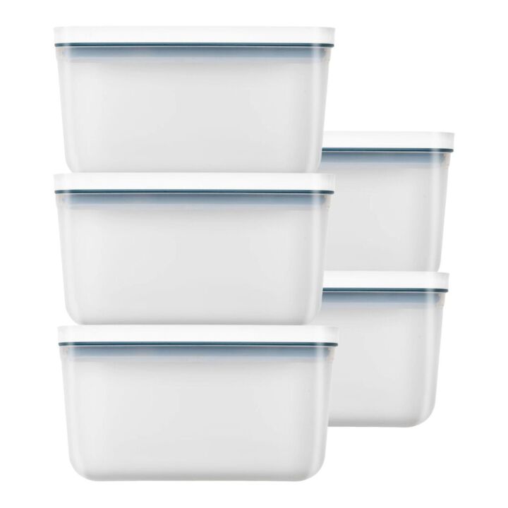 Set de boîtes sous vide, 5 pièces / L, plastique, La-mer, large 1