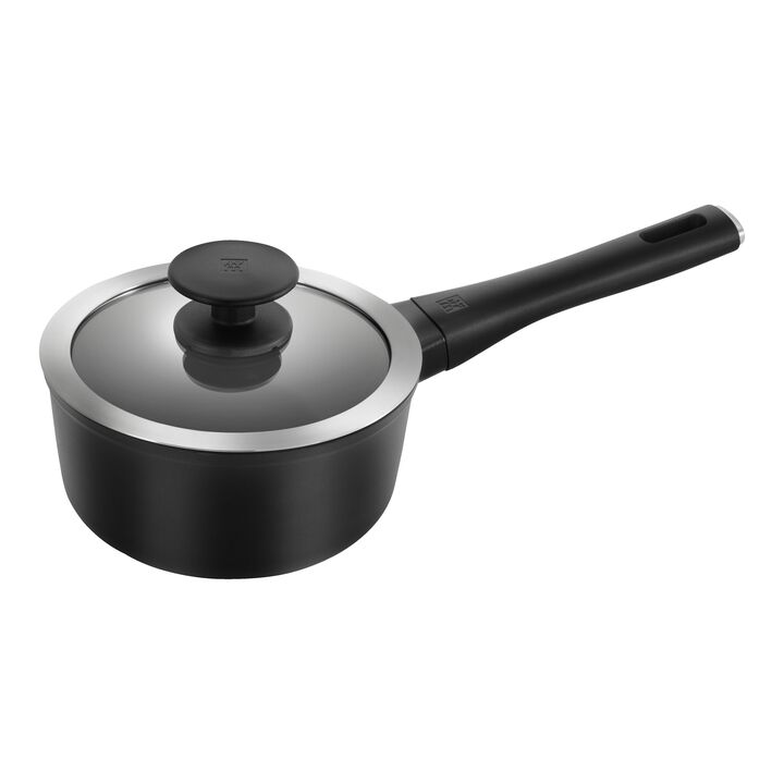 Madura plus, 1.5 qt, Aluminum, Nonstick Saucepan With Lid PTFE, large 1