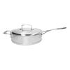 Silver 7, Sauteuse met dubbelwandig deksel 28 cm / 4,75 l, small 1