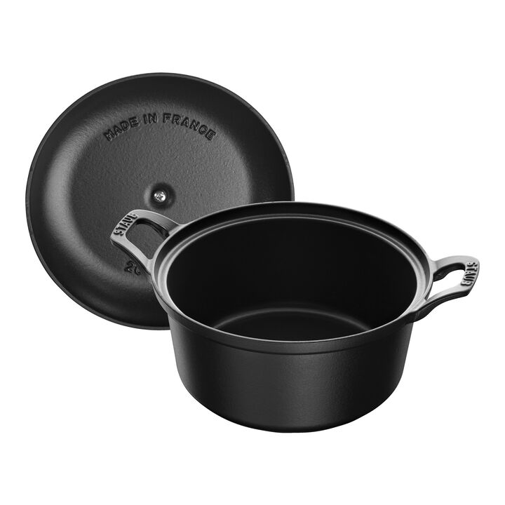Specialities, La Coquette 20 cm, Rund, Sort, large 3