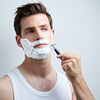 CLASSIC, Men's Facial Safety Razor, Brass | silver-black, small 8
