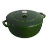 Cast Iron, 5 qt, French oven, basil, small 1