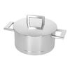 John Pawson 7, Kookpot met dubbelwandig deksel 18 cm / 2,2 l, small 3