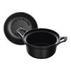 Specialities, La Coquette 12 cm, Rund, Sort, small 4