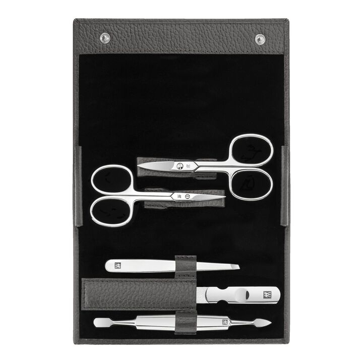 CLASSIC, Leather Snap Fastener Case, large 1