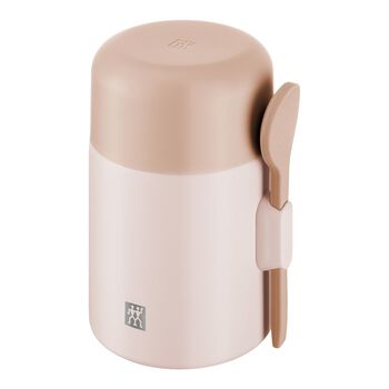 Yemek Kavanozu, 600 ml, paslanmaz &ccedil;elik, Pembe,,large 1