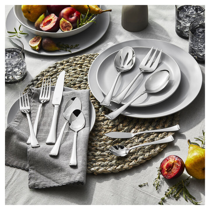 Angelico, 45-pc Flatware Set, 18/10 Stainless Steel , large 2